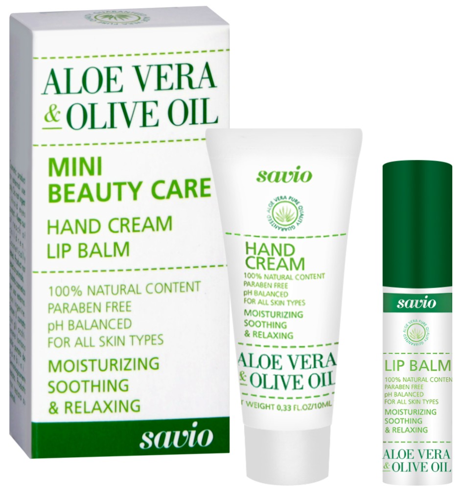 Savio Aloe Vera & Olive Oil Mini Beauty Care -            - 