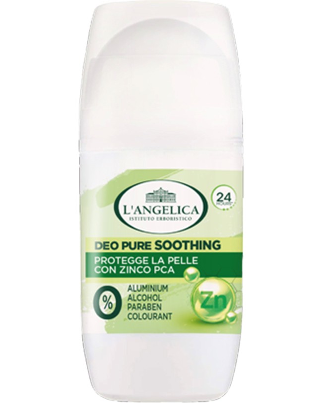L'Angelica Deo Pure Soothing L'Angelica Deo Pure Soothing - Успокояващ ролон без алуминий и с екстракт от зелен чай - ролон