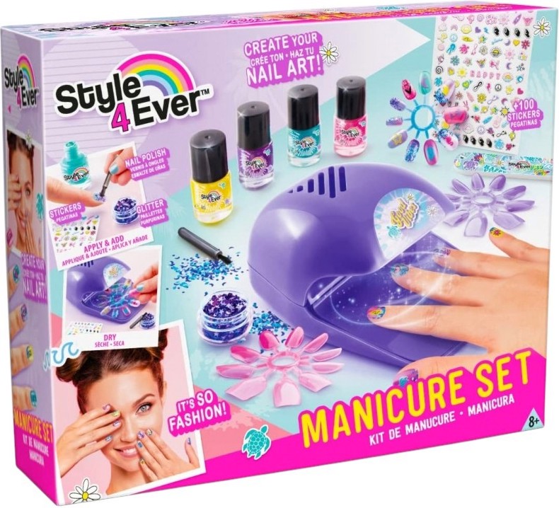 Детски комплект за маникюр Canal toys Детски комплект за маникюр Canal toys - От серията Style 4 Ever - продукт