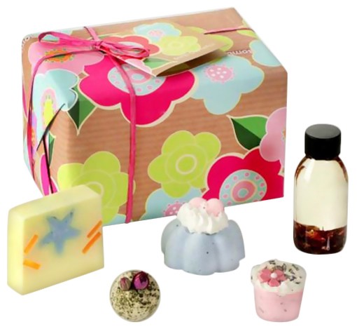     - Mrs Miracles -   "Bomb Cosmetics Gift Wrapped" - 