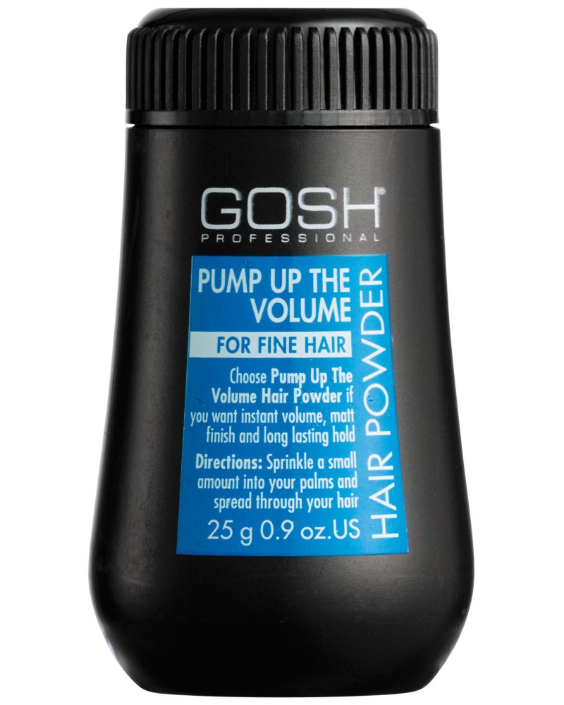      -   "Gosh Hair Care - Pump Up The Volume" - 