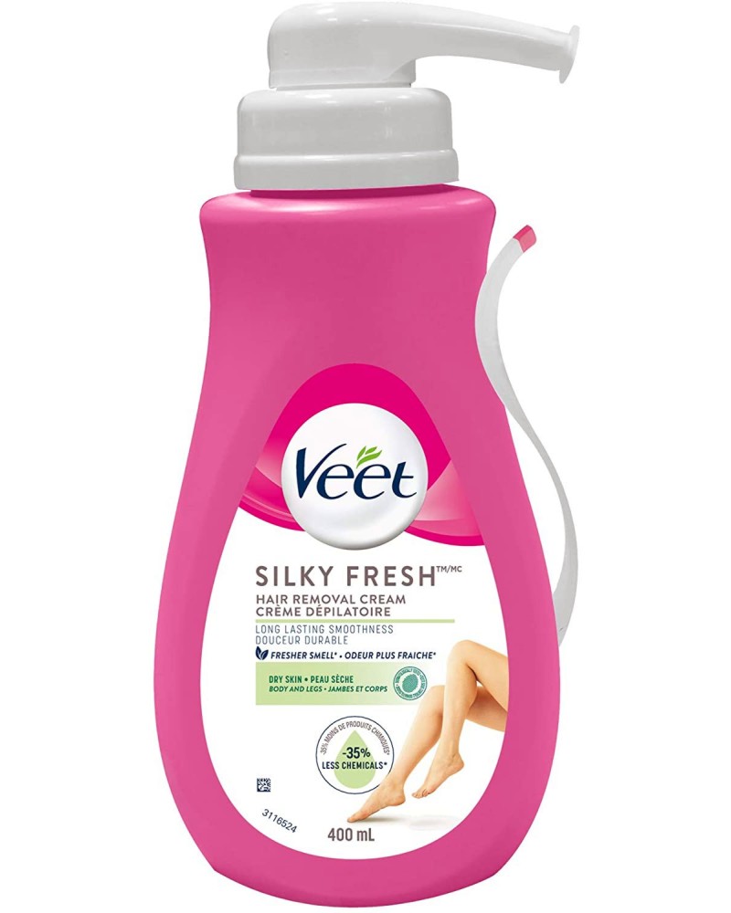 Veet Silk & Fresh Hair Removal Cream -          - 