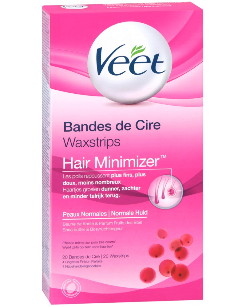 Veet Hair Minimizer Waxstrips -        20  - 