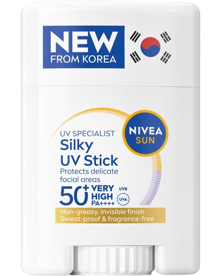 Nivea Sun UV Specialist Silky UV Stick SPF 50+ - ������������� ���� �� ���� �� ������� Nivea Sun - �������
