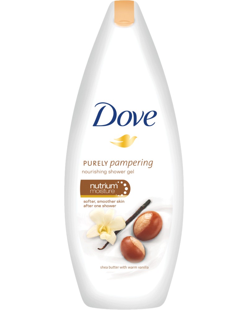 Dove Purely Pampering Shea Butter Nourishing Shower Gel - ��� ��� � ����� �� ��� � ������ �� ������� �� ������� "Purely Pampering" - ��� ���