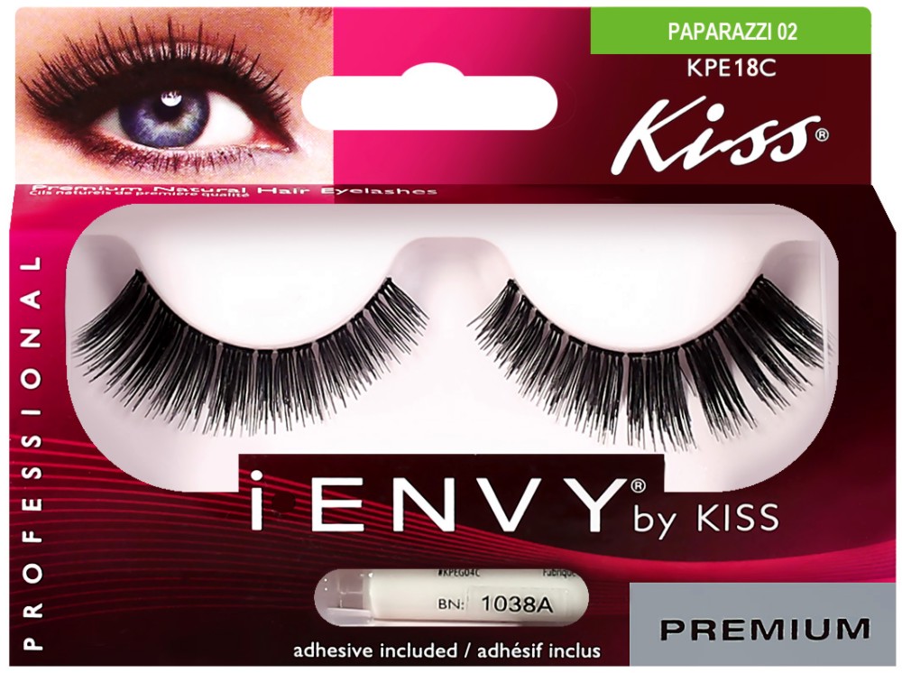 Мигли от естествен косъм Kiss i-Envy Paparazzi 02 - От серията i-Envy - продукт
