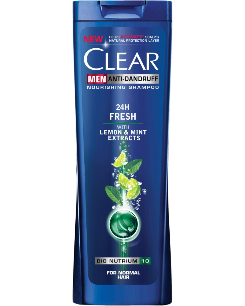 Clear Men Anti-Dandruff 24 Hours Fresh -            - 
