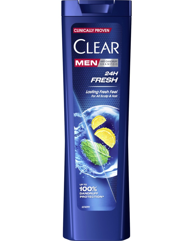 Clear Men Anti-Dandruff 24 Hours Fresh -            - 