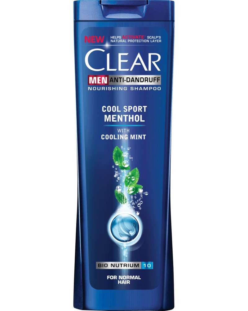 Clear Men Anti-Dandruff Cool Sport Menthol Shampoo -         - 