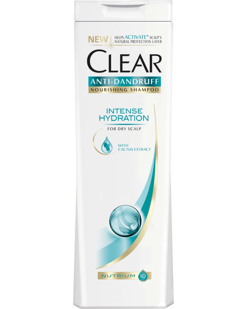 Clear Anti-Dandruff Intense Hydration Shampoo -             - 