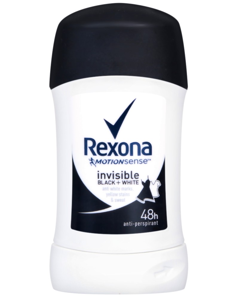 Rexona Invisible Black + White Anti-Perspirant -     - 