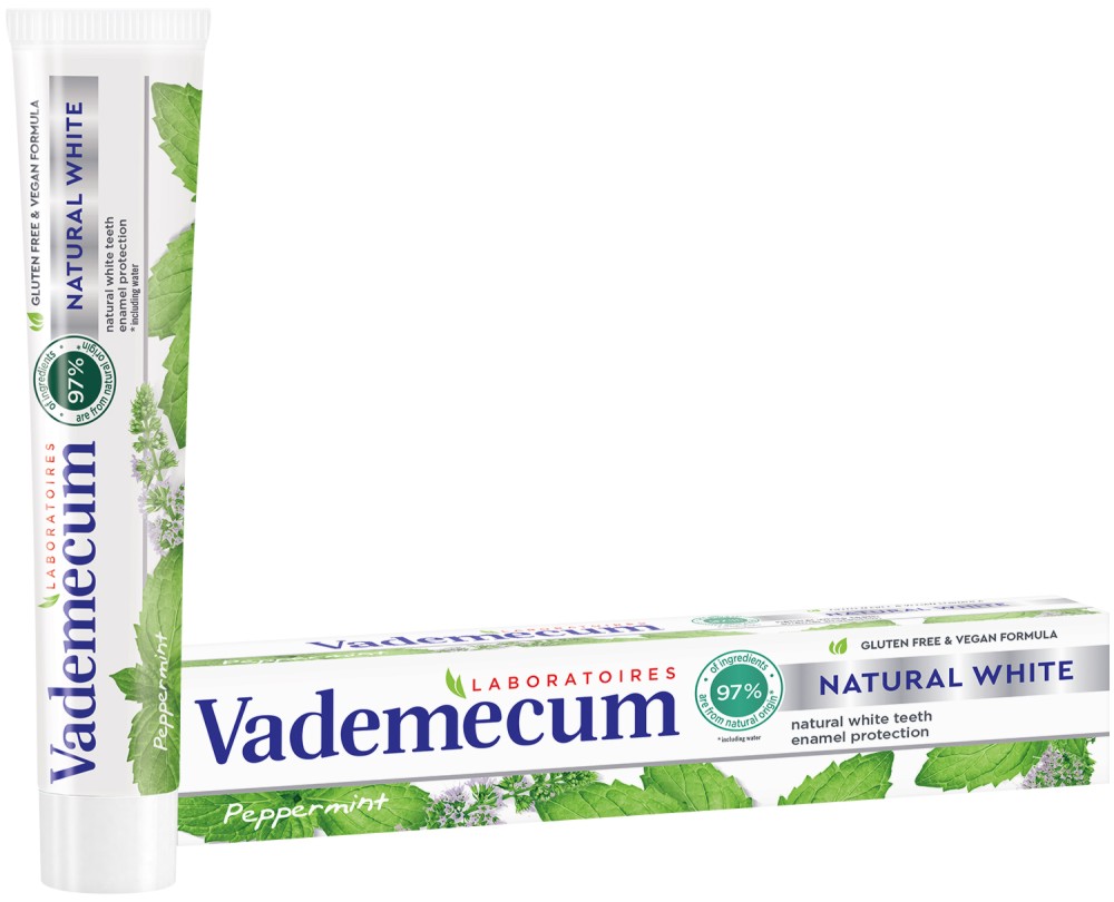 Vademecum Natural White Toothpaste -     - 75 ÷ 125 ml -   