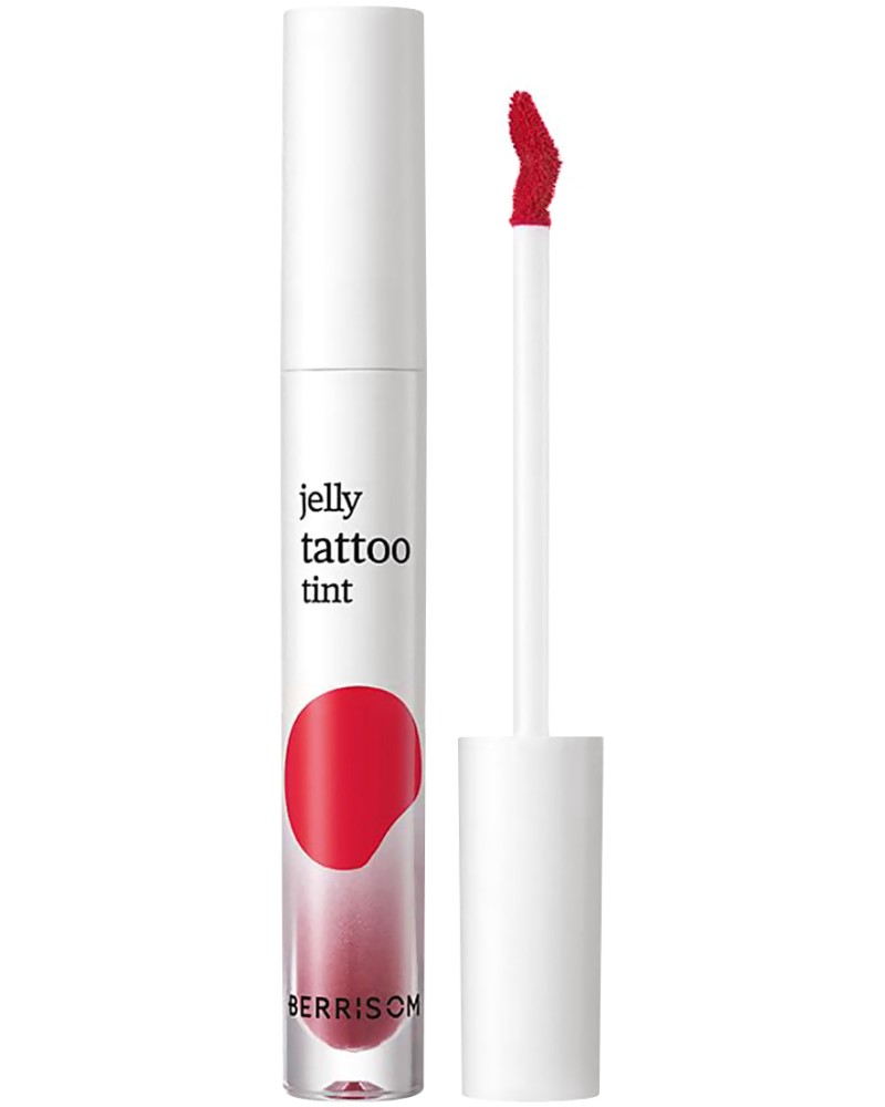 Berrisom Jelly Tattoo Tint Berrisom Jelly Tattoo Tint - Дълготраен желеобразен тинт за устни - продукт