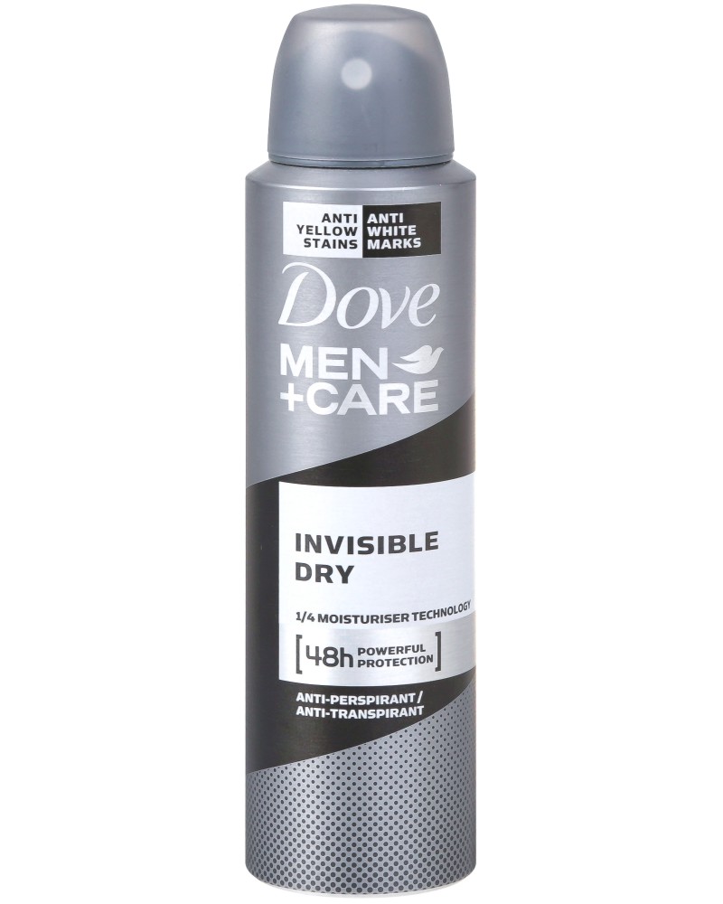 Dove Men+Care Invisible Dry Anti-Perspirant - Дезодорант против изпотяване от серията Dove Men+Care - дезодорант
