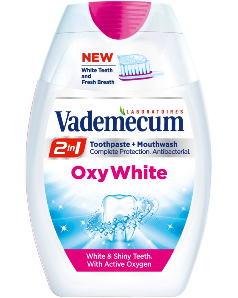 Vademecum 2 in 1 Oxy White Fresh -      -   