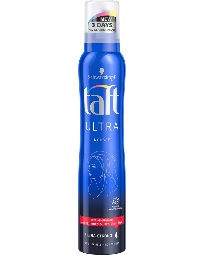 Taft Ultra Strong Mousse -        - 