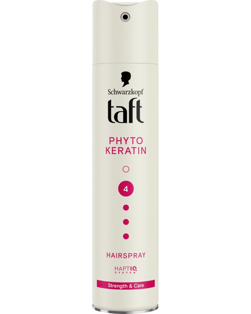 Taft Phyto-Keratin Strength & Care Hairspray -      Keratin - 