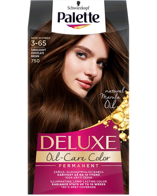 Palette Deluxe Oil-Care Color Permanent -       - 