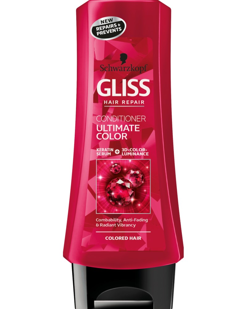 Gliss Ultimate Color Conditioner - Балсам за боядисана и изрусена коса - балсам