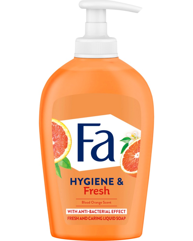 Fa Hygiene & Fresh Liquid Soap - Течен сапун с аромат на портокал - сапун