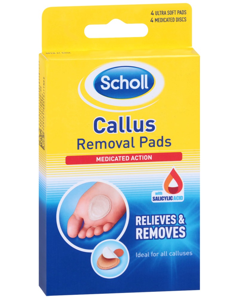 Scholl Callus Removal Pads -          - 