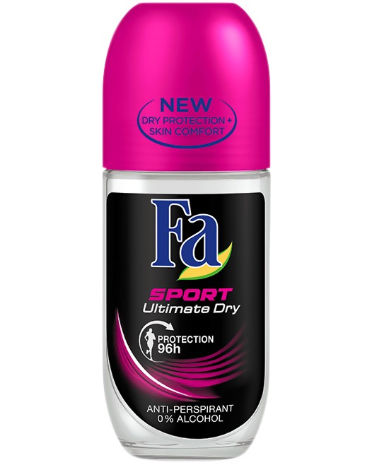Fa Sport Ultimate Dry Anti-Perspirant Roll-On -      - 