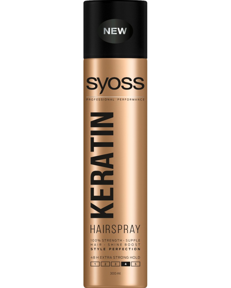Syoss Keratin Hairspray -         Keratin - 
