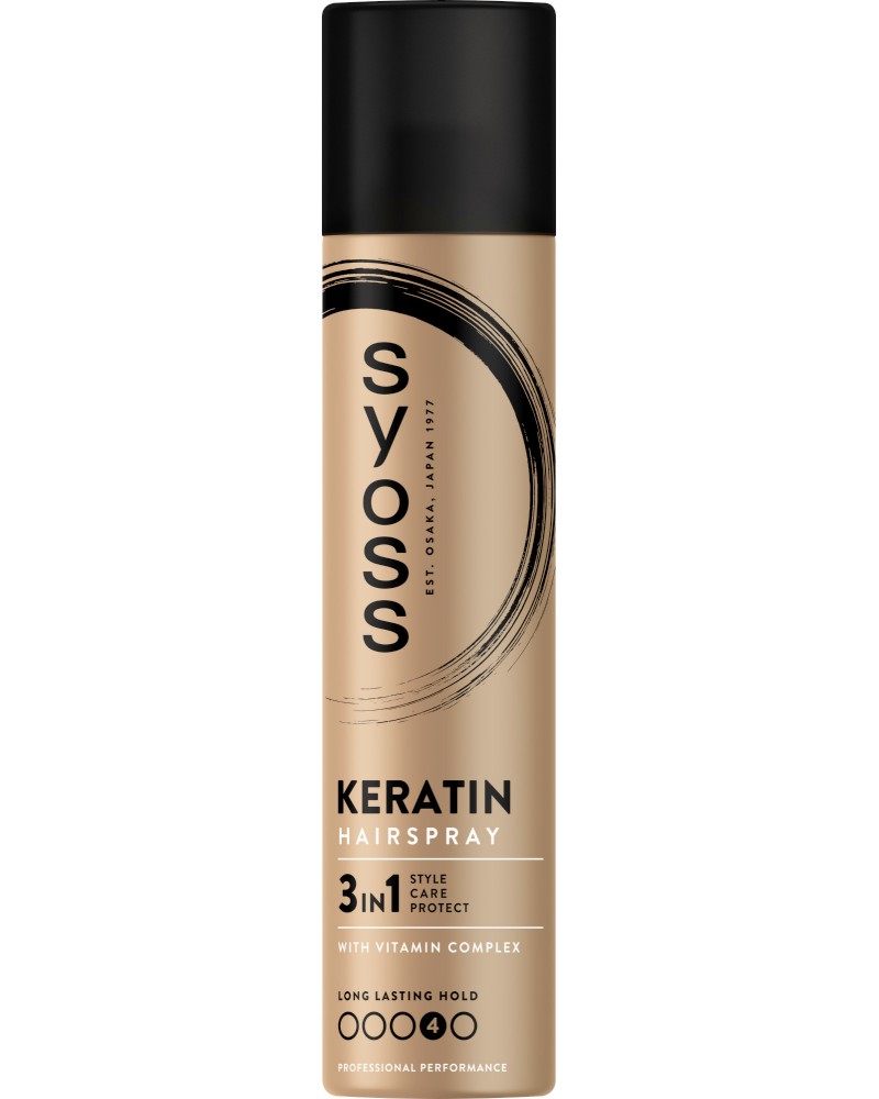 Syoss Keratin Hairspray -         Keratin - 