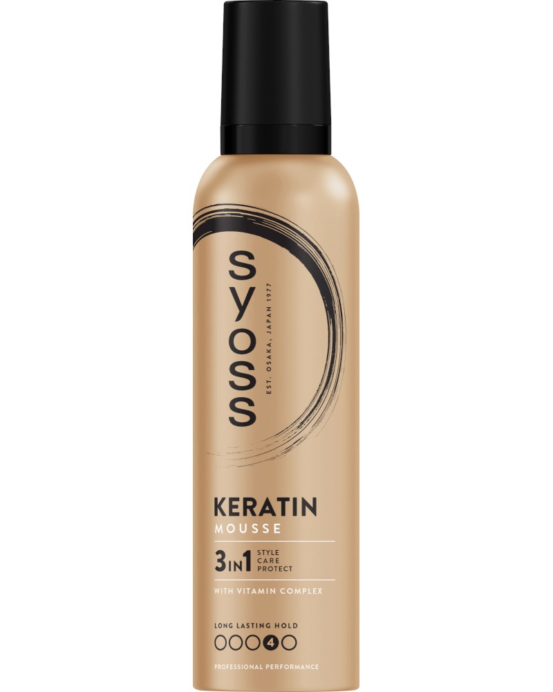 Syoss Keratin Mousse -         Keratin - 