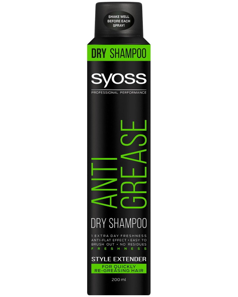 Syoss Anti-Grease Dry Shampoo -      - 