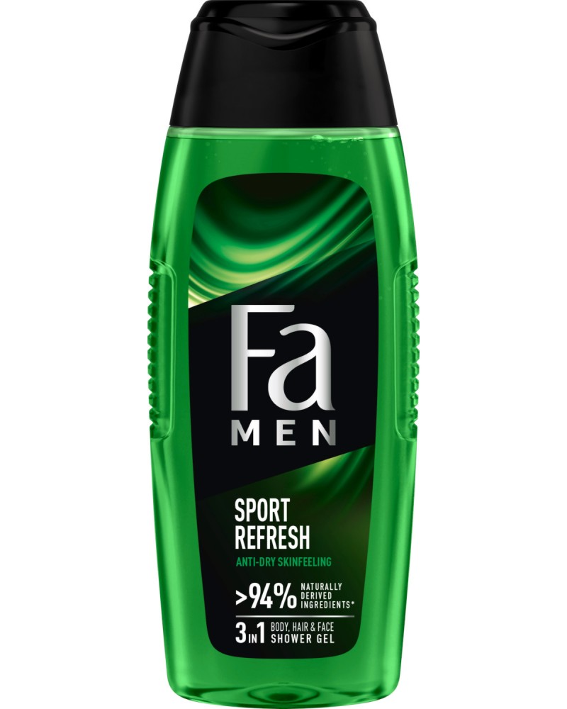 Fa Men Sport Refresh 3 in 1 Shower Gel -     -  