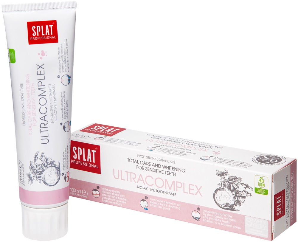 Splat Professional Ultracomplex Toothpaste -          Professional -   