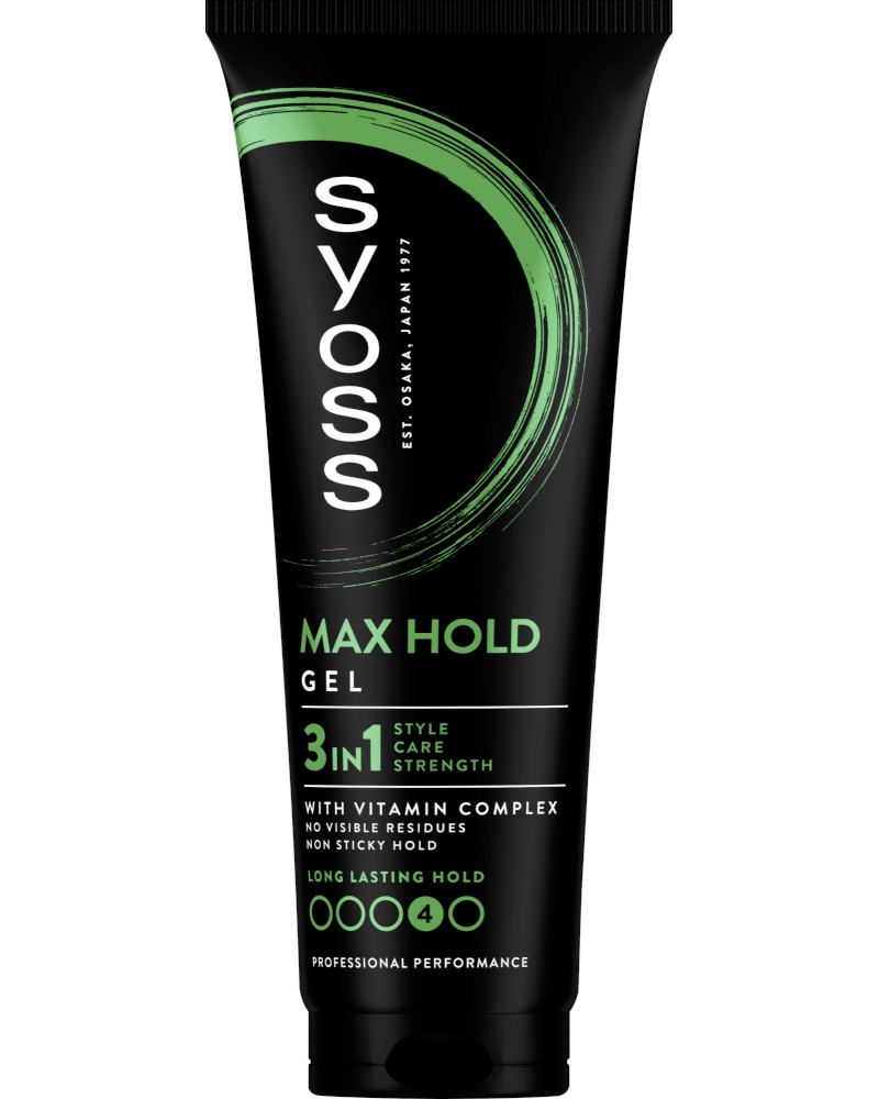 Syoss Max Hold Gel -        - 