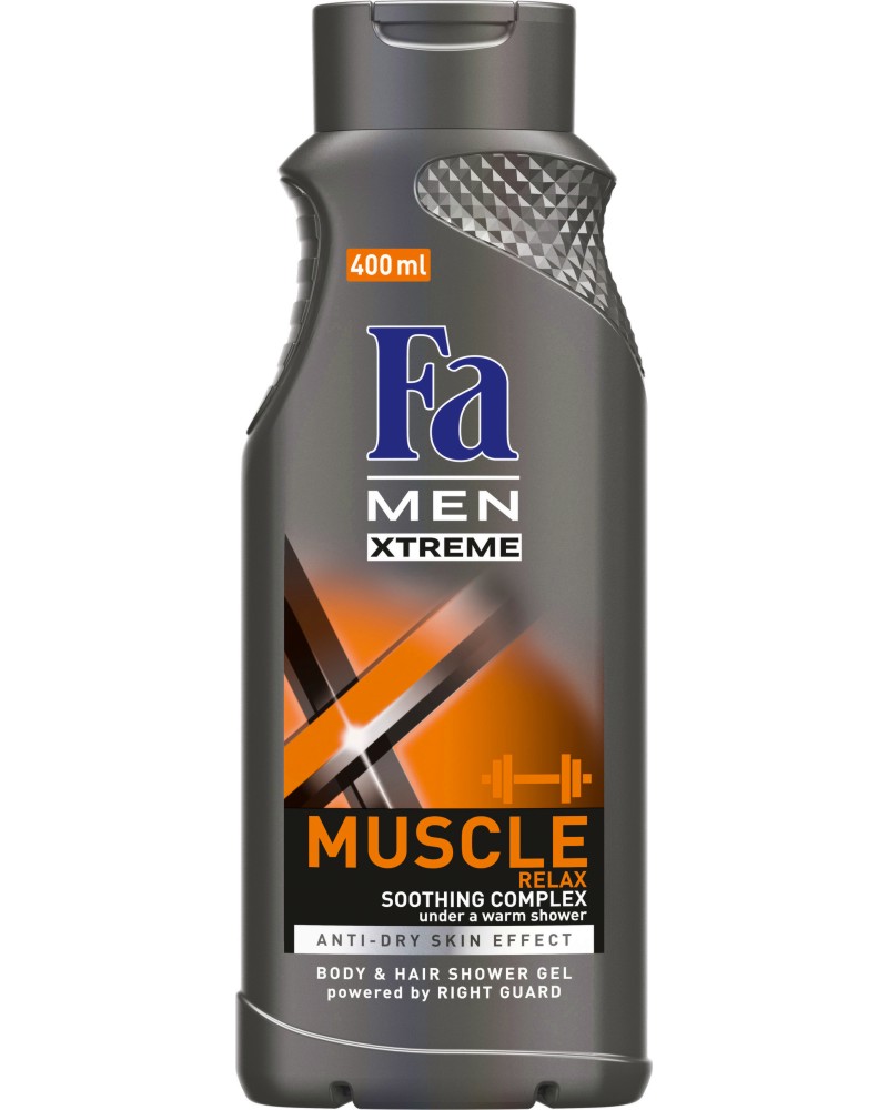 Fa Men Xtreme Muscle Relax Body & Hair Shower Gel -       "Fa Men Xtreme" -  