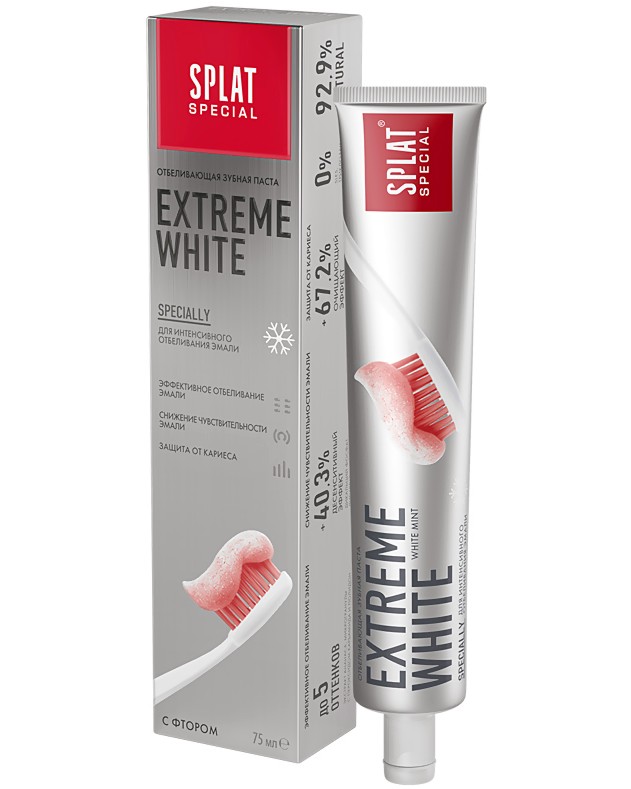 Splat Special Extreme White Toothpaste -       Special -   
