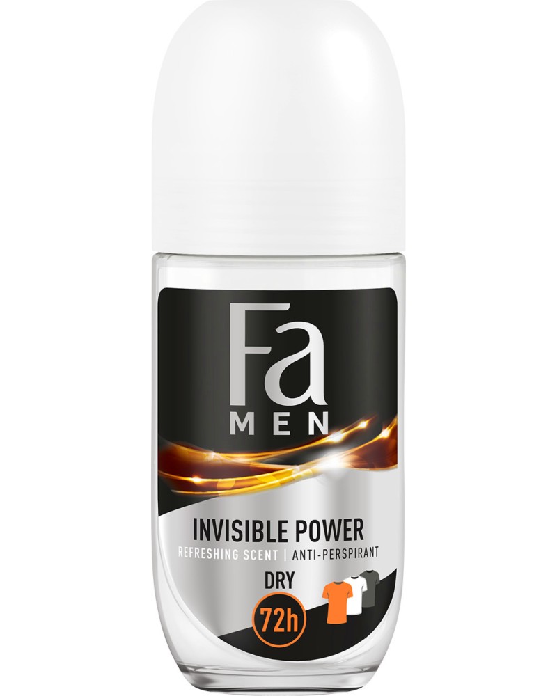Fa Men Invisible Power Anti-Perspirant Roll-On -        Invisible - 