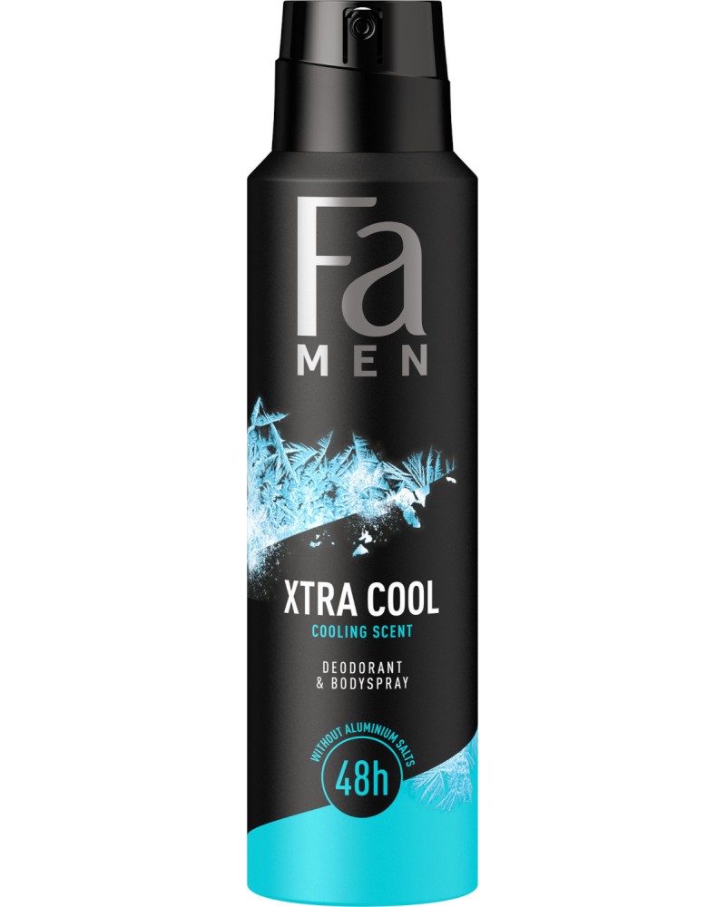 Fa Men Xtra Cool Deodorant & Body Spray -    - 