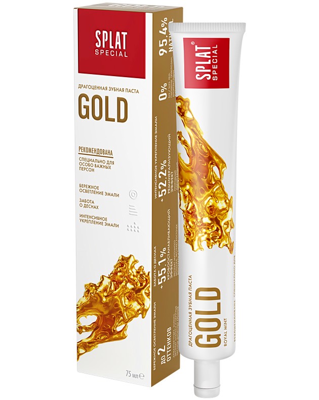 Splat Special Gold Luxury Toothpaste -         Special -   