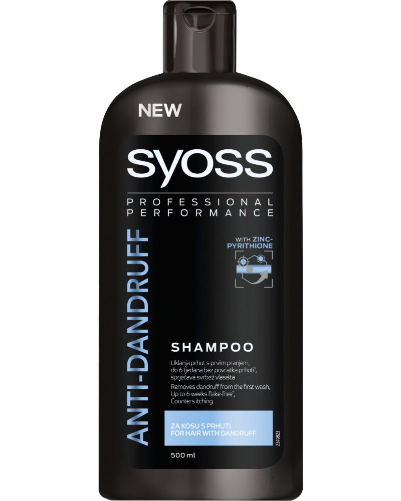 Syoss Anti-Dandruff Shampoo -           - 