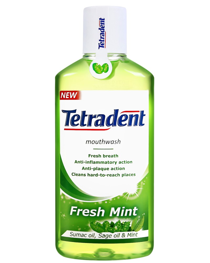 Tetradent Fresh Mint Mouthwash -       ,     - 