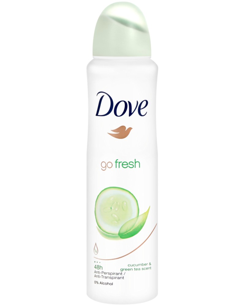 Dove Go Fresh Cucumber & Green Tea Anti-Perspirant -        "Go Fresh - Fresh Touch" - 