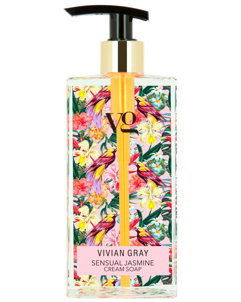 Vivian Gray Sensual Jasmine Soap Vivian Gray Sensual Jasmine Soap - Течен сапун с аромат на жасмин от серията Sensational - сапун