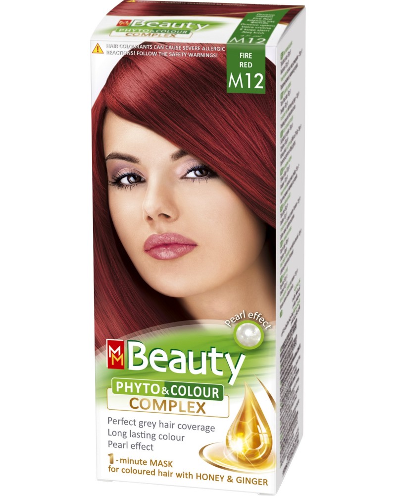 MM Beauty Phyto & Colour Complex - Трайна боя за коса с растителни екстракти - боя
