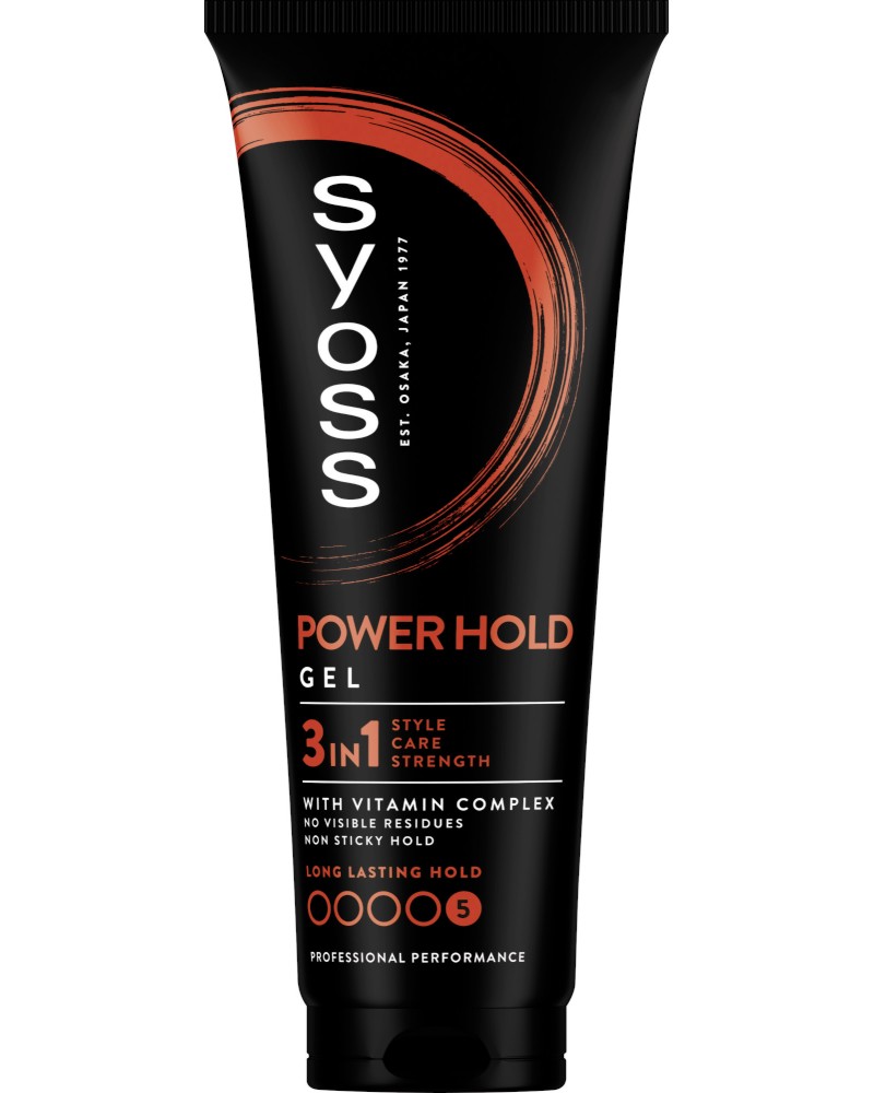 Syoss Men Power Hold Sculpting Gel Extreme -      - 