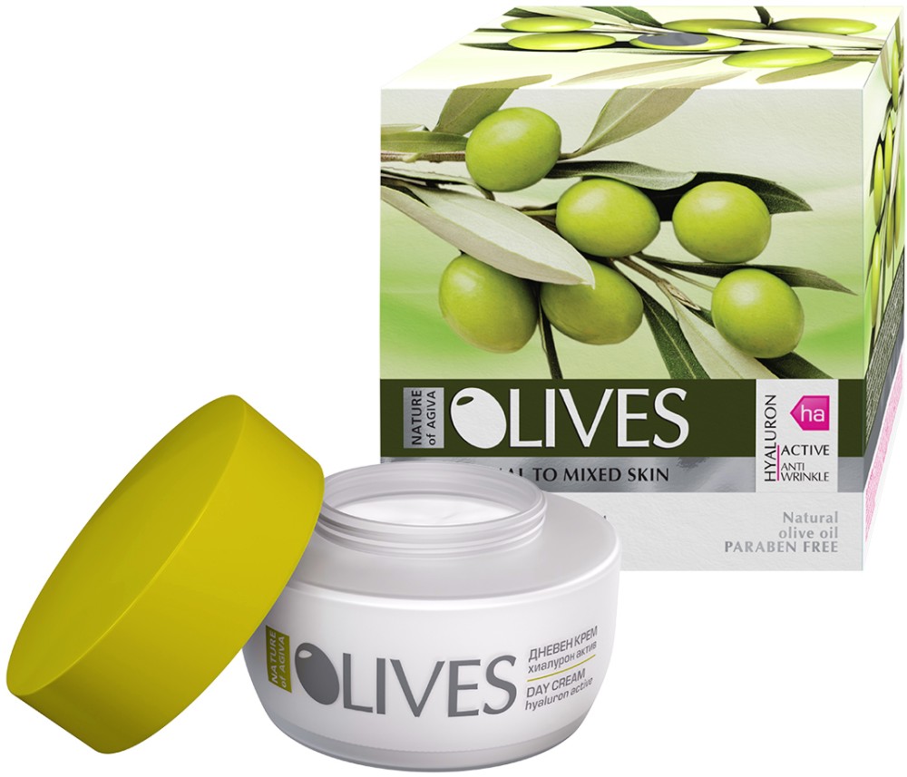 Nature of Agiva Olives Mediterranean Day Cream -           "Olives" - 
