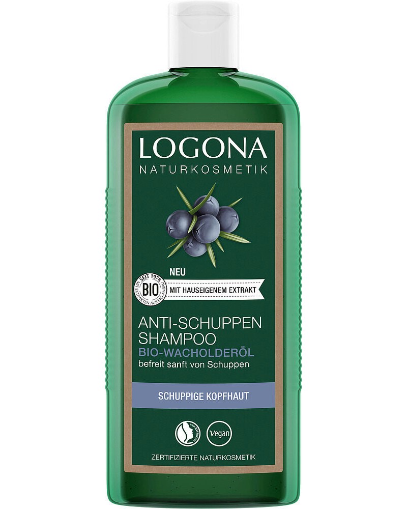 Logona Bio Juniper Oil Anti-Dandruff Shampoo -         - 