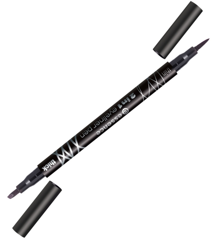 Essence 2 in 1 Eyeliner Pen -    2  1 -  
