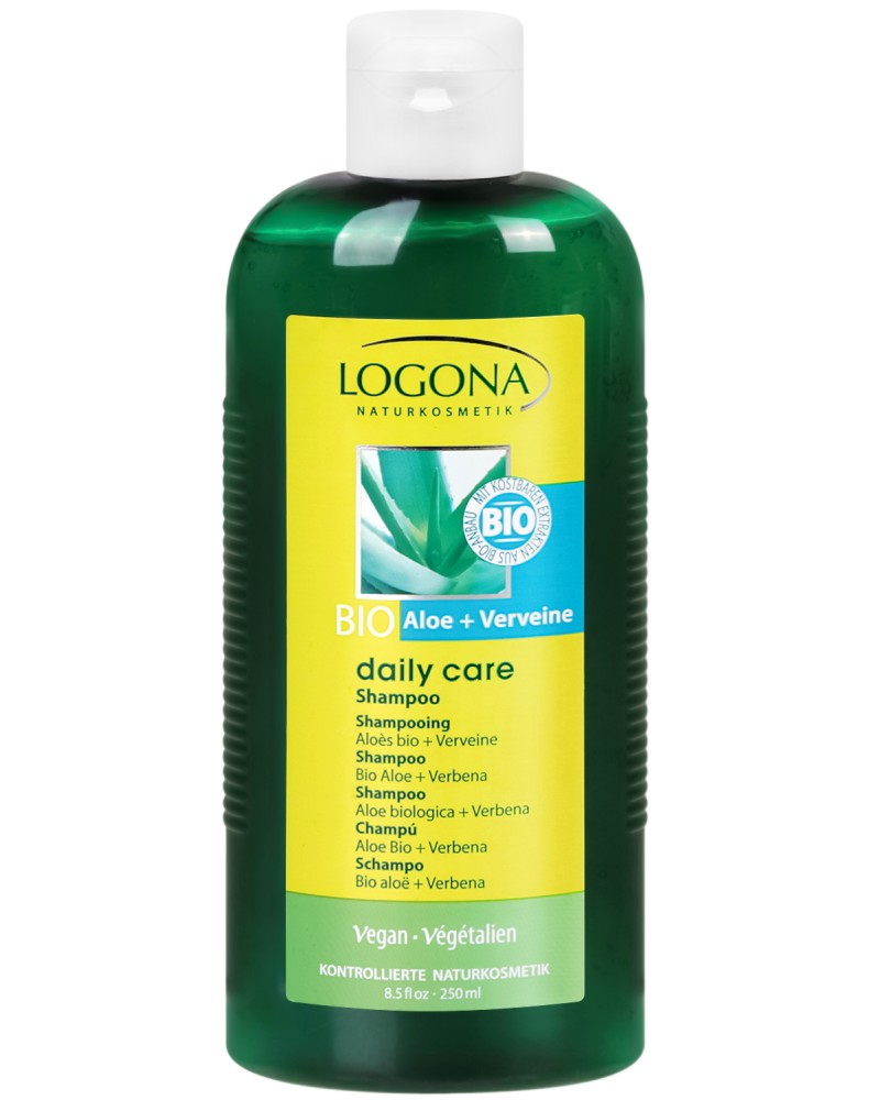 Logona Bio Aloe + Verveine Daily Care Shampoo -            "Daily Care" - 