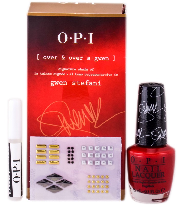    - OPI Gwen Stefani Signature Red -   ,    "" - 