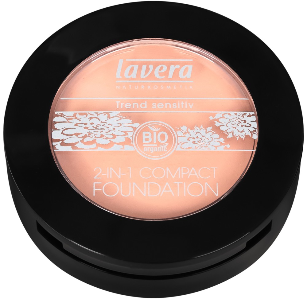 Lavera Trend Sensitiv 2 in 1 Compact Foundation - ��������� ��� ��� ��� 2 � 1 �� ������� Trend Sensitiv - ��� ��� ���